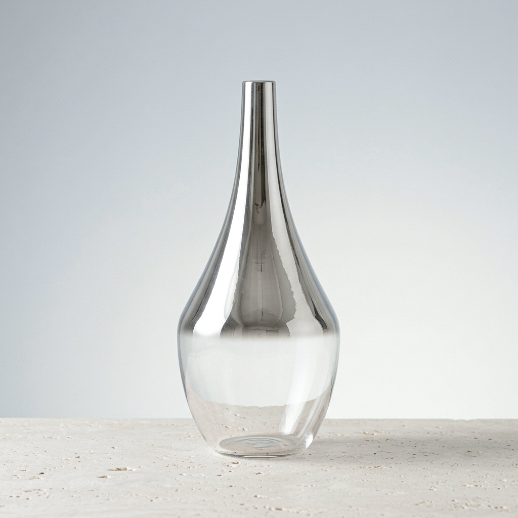 Cerulean Living™ Nordic Silver Glass Vase Collection