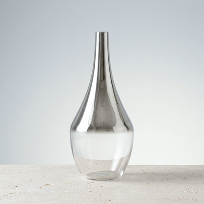 Cerulean Living™ Nordic Silver Glass Vase Collection