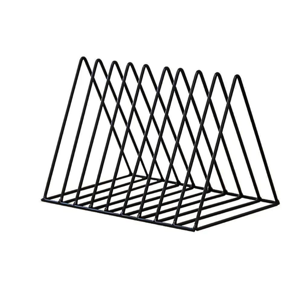 Cerulean Living™ Scandinavian Metal Book Organizer