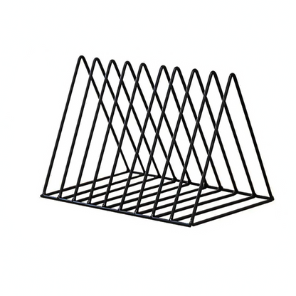 Cerulean Living™ Scandinavian Metal Book Organizer