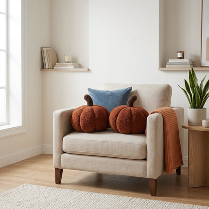 Cerulean Living™  Pumpkin Plush Cushion Pillow