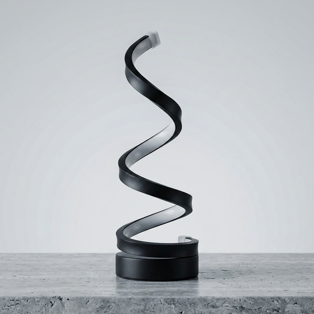 Cerulean Living™  Modern Sculptural Spiral LED Table Lamp