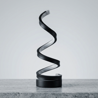 Cerulean Living™  Modern Sculptural Spiral LED Table Lamp